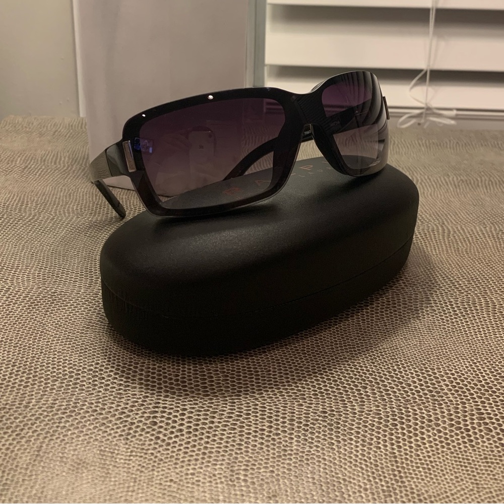 Ralph Lauren Oversized Black Sunglasses
